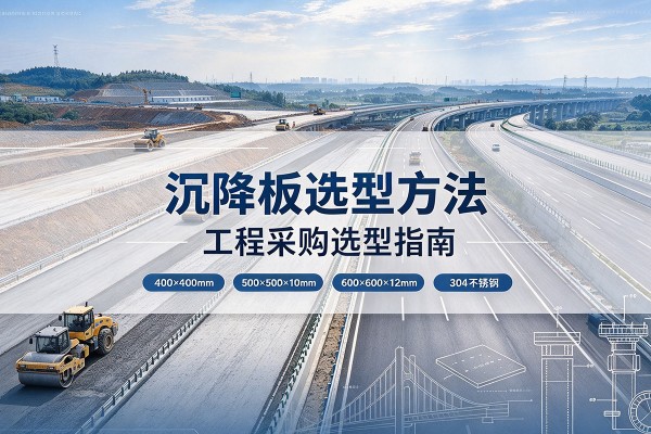 南郑沉降板选择方法