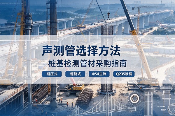 南郑声测管选型标准