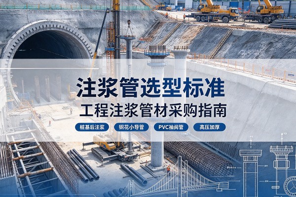 南郑注浆管选型标准